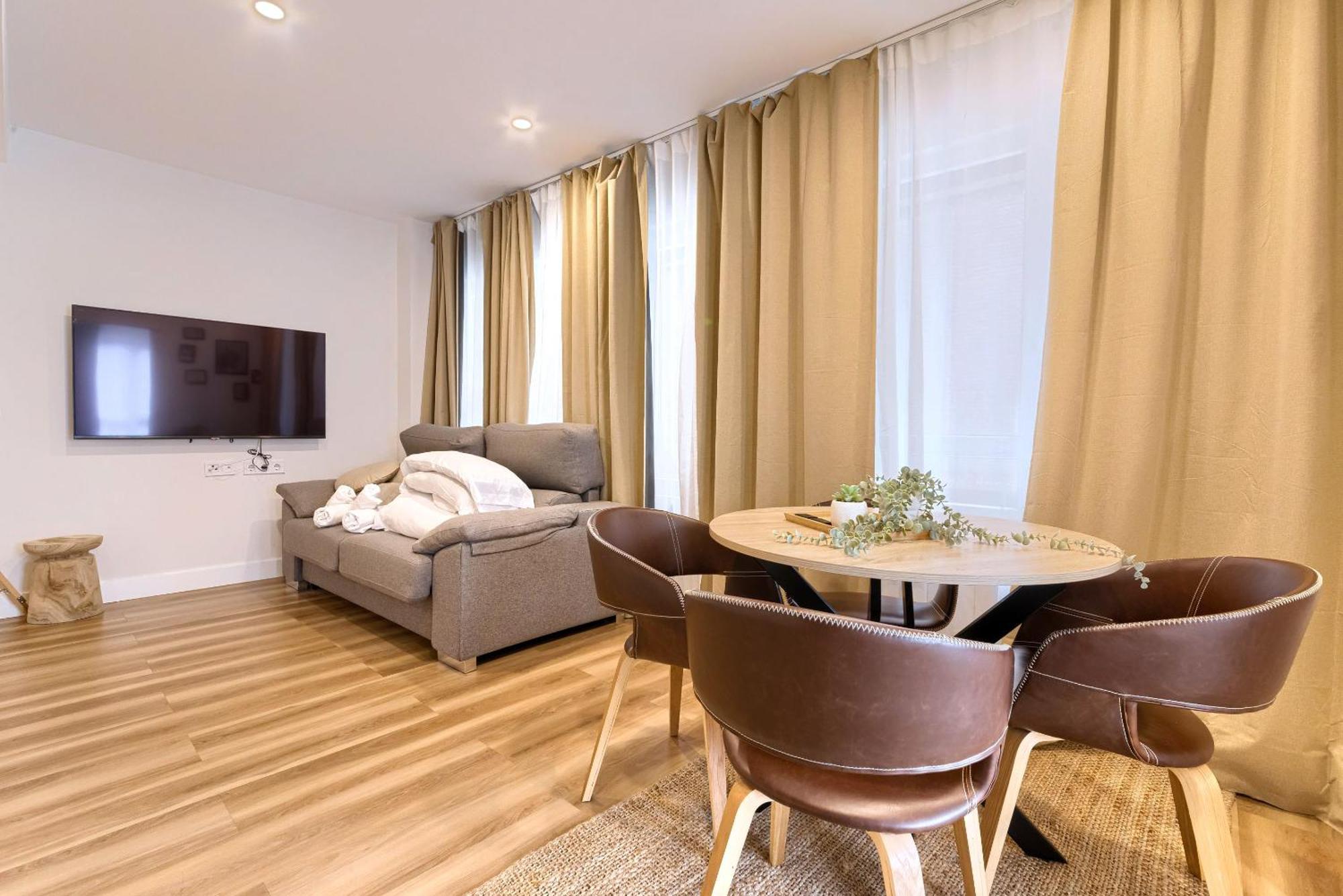 Deustown Apartamentos Bilbao Exteriör bild