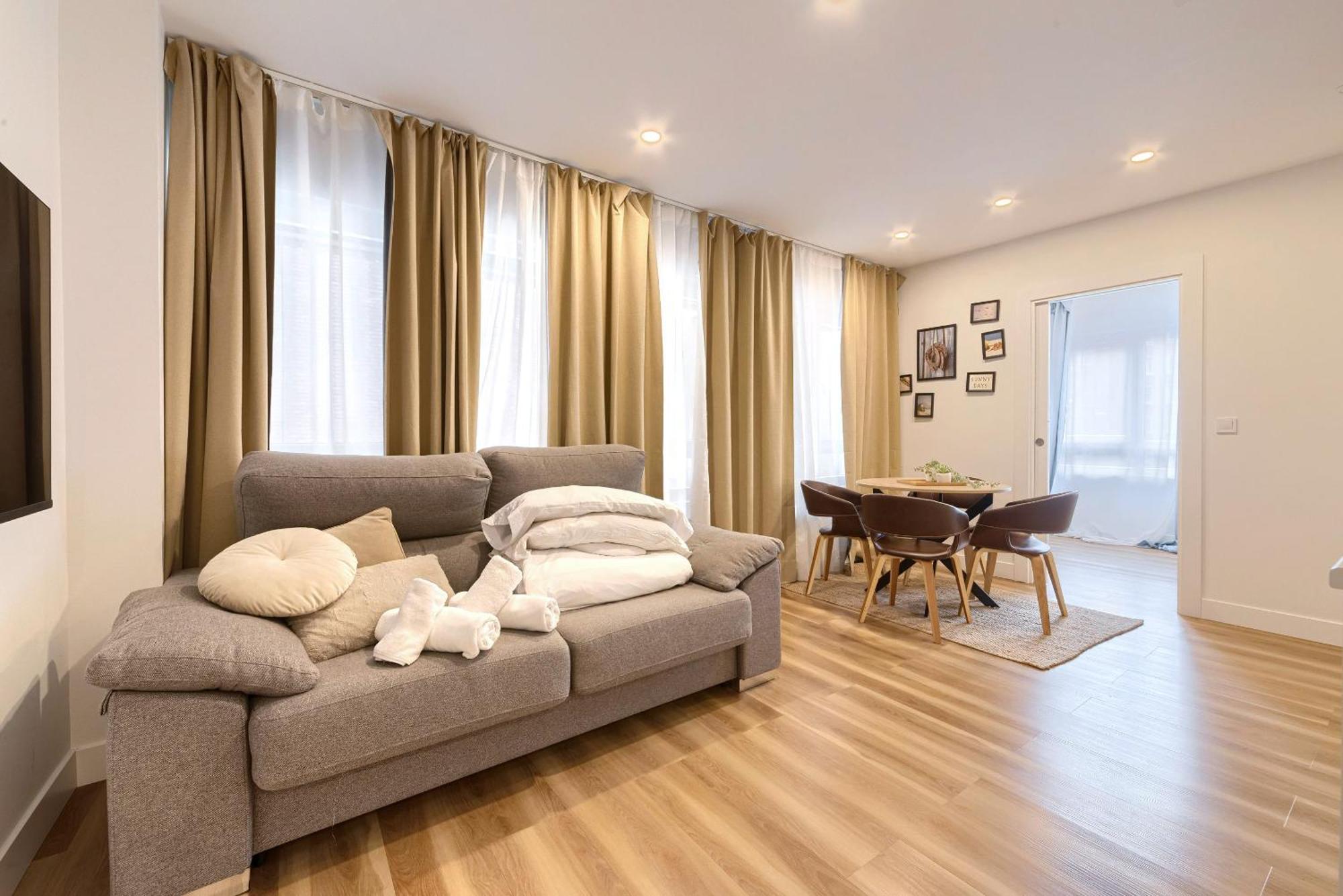 Deustown Apartamentos Bilbao Exteriör bild