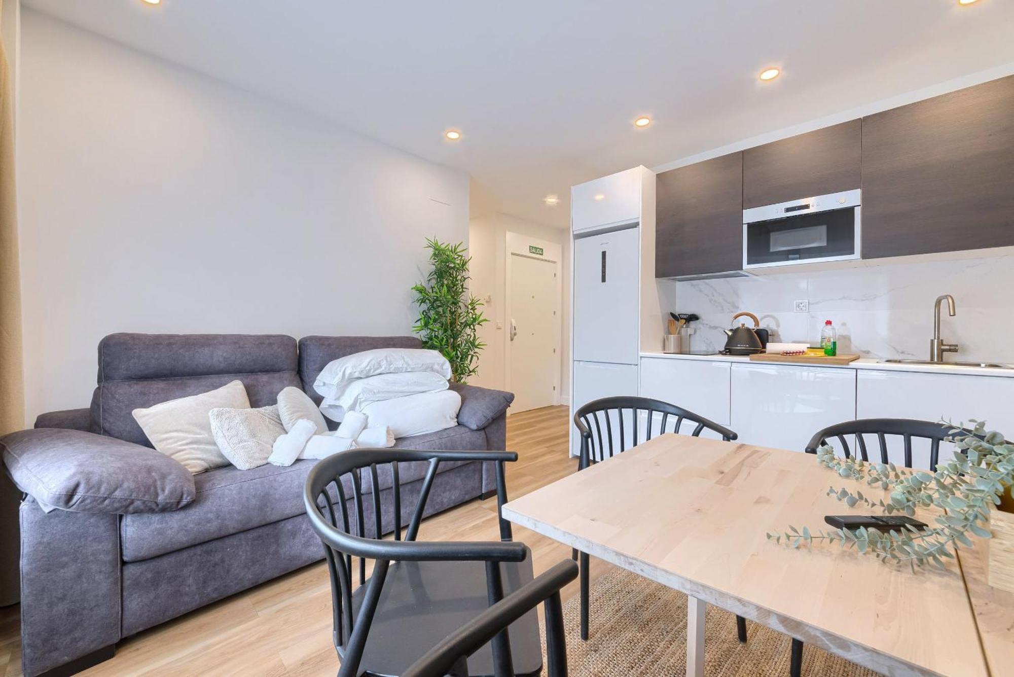 Deustown Apartamentos Bilbao Exteriör bild